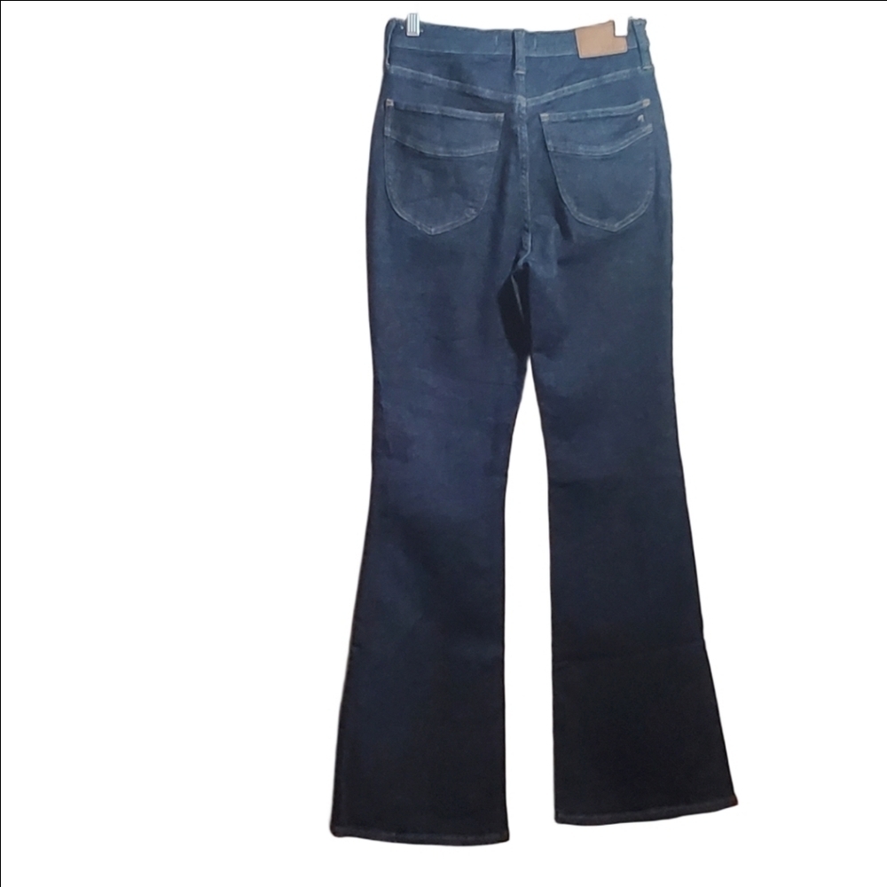 MADEWELL "The Perfect Vintage Flare" Jean Dark Wash Denim Women's Size 27 - Picture 4 of 16